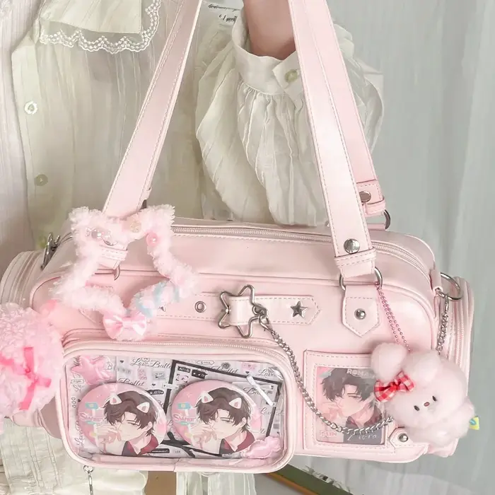 Nouveau sac Lolita Girl transparent