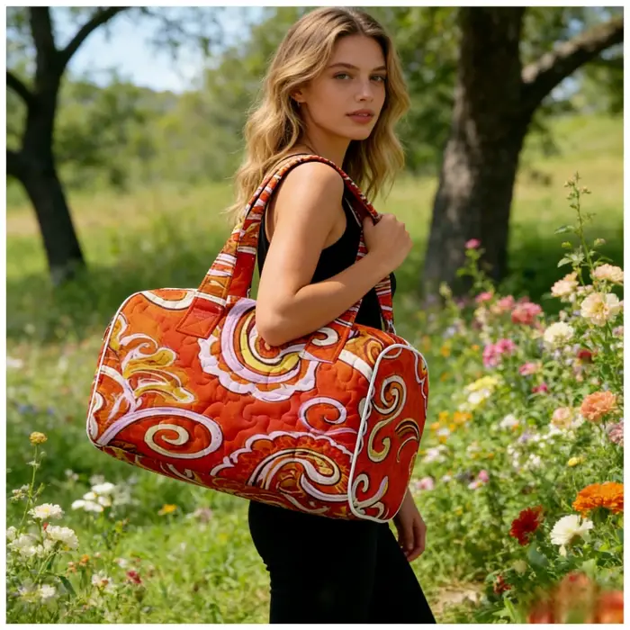 Sac fourre-tout matelassé pour homme et femme