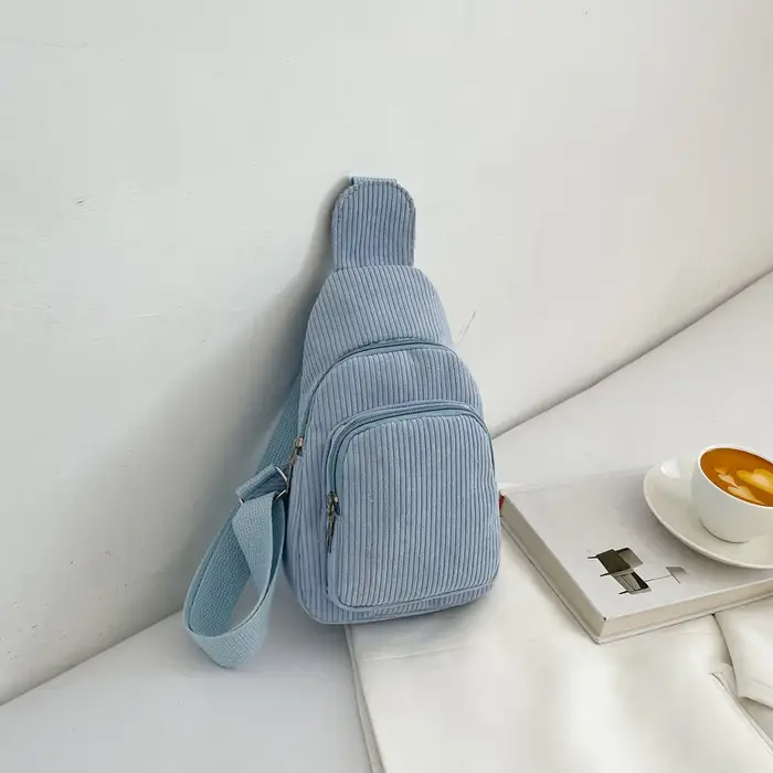 Sac à bandoulière multi-poches pour femmes