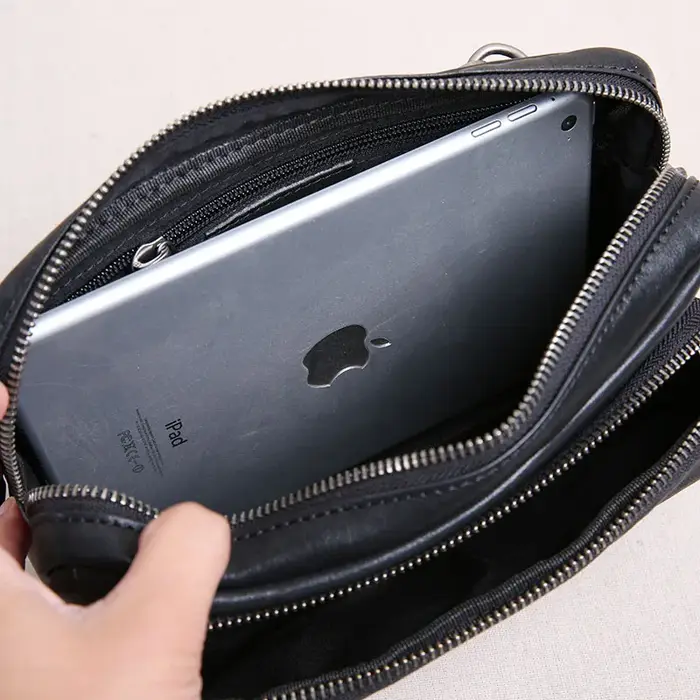 AETOO – mini sac en cuir pour hommes