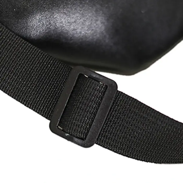 Fanny Packs Sac de taille avec poches zippées Ceinture réglable en cuir PU pour hommes et femmes Voyage de mode