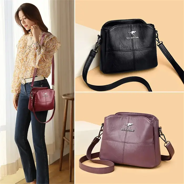 Femmes broderie Sac fourre-tout de haute qualité en cuir dames sacs à Main