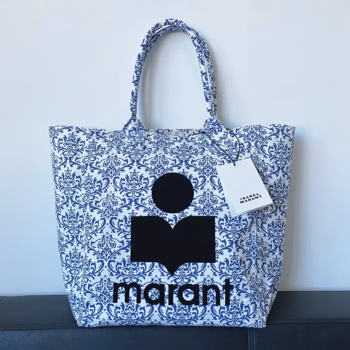 2026 Marant Nouveau style de créateur Sac en toile Marina coréen à strass Sac de shopping décontract