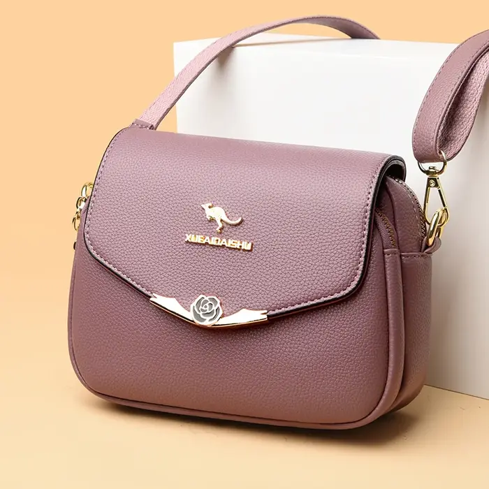 Sacs à Main Élégants en Cuir Souple pour Femme