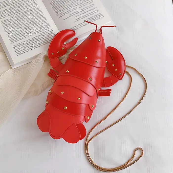 Sac à main en cuir PU imprimé rétro