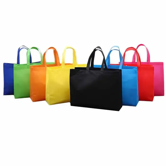 Femmes pliable sac à provisions réutilisable Eco grand unisexe tissu Non-tissé sacs à bandoulière fourre-tout épicerie