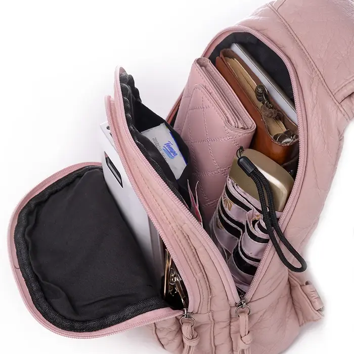 Mini sacs à dos brodés pour femmes