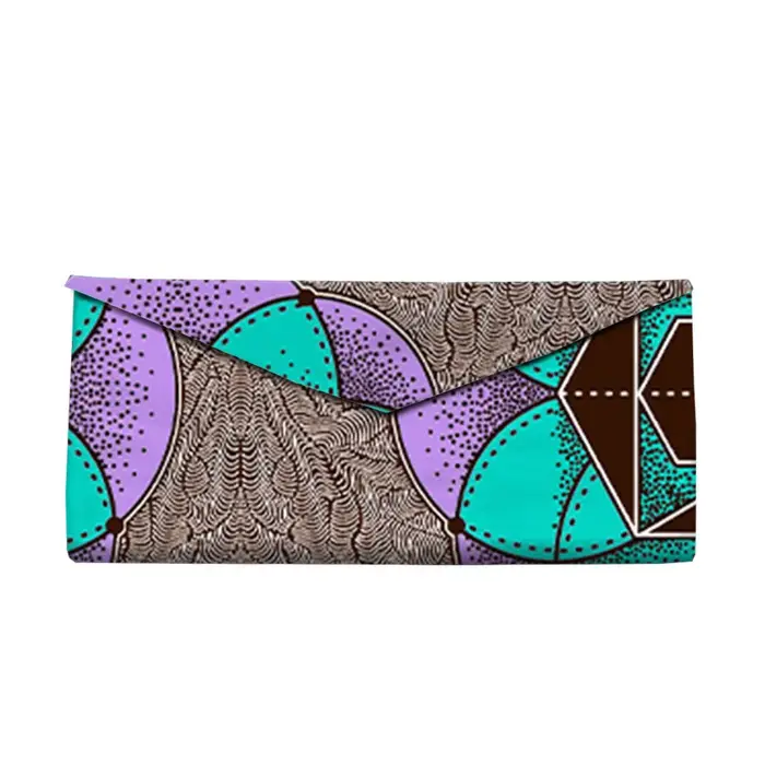 Sac à main pour femme, pochette de soirée avec tissu imprimé africain