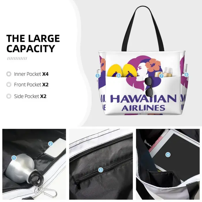 Sac fourre-tout de plage et de sport pour femme