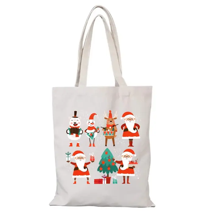 Sac personnalisé mode fourre-tout femme dessin animé femmes sac à main cadeaux de noël sacs