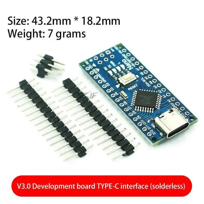 MINI USB pour Nano V3.0 ATmega328P CH340G 5V 16M carte microcontrôleur pour arduino