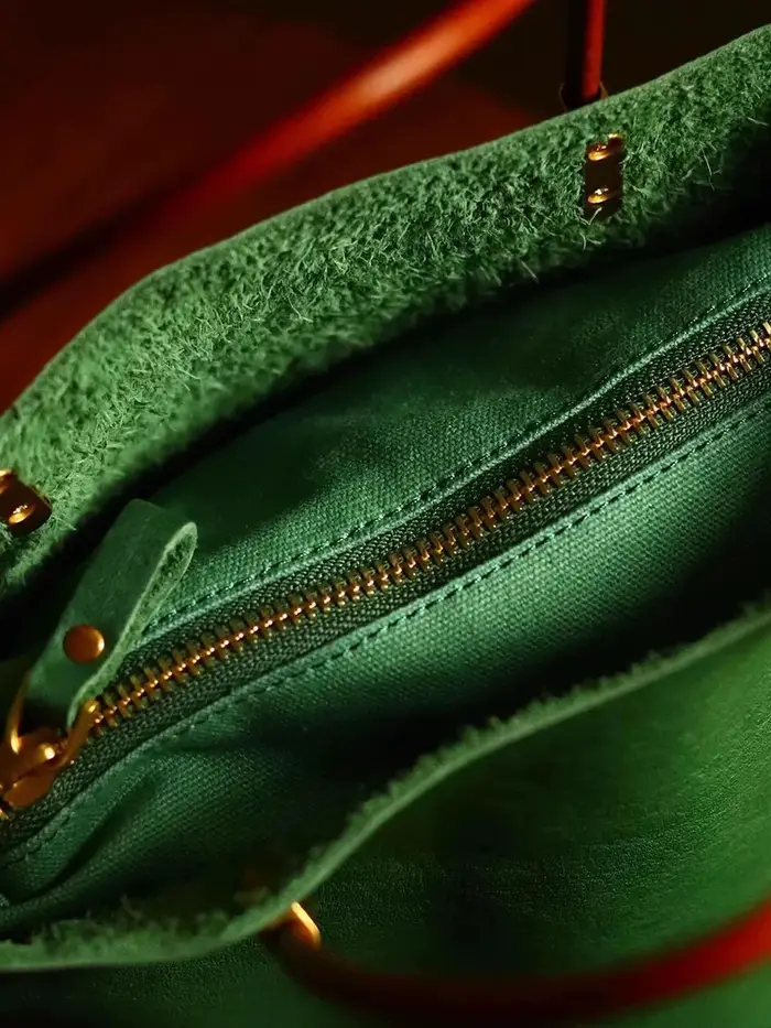 Sac à main vert classique pour femmes