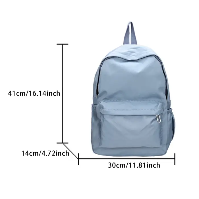 Sac à Dos d'École Étanche de Grande Capacité pour Femme