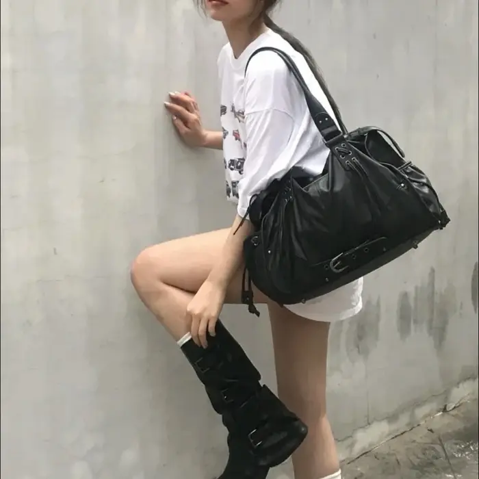 Sac à main rétro pour femme