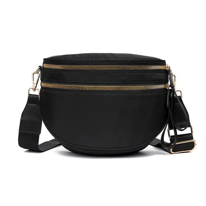 Sacs à bandoulière à carreaux, sac banane de grande capacité pour femmes, sac de voyage avec sangle 