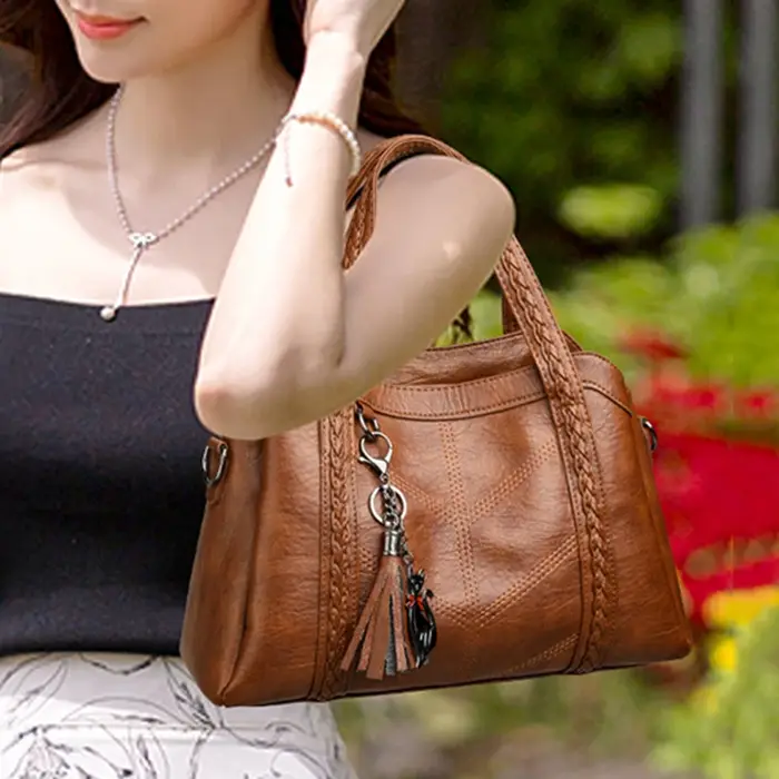 Sacs à main de luxe pour femmes, sacs à bandoulière en cuir, sacs à main de créateur pour femmes, sacs à main à grande capacité, sacs fourre-tout décontractés