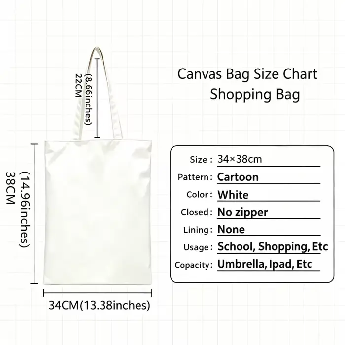 Sac fourre-tout en toile avec motif de panneau routier vintage
