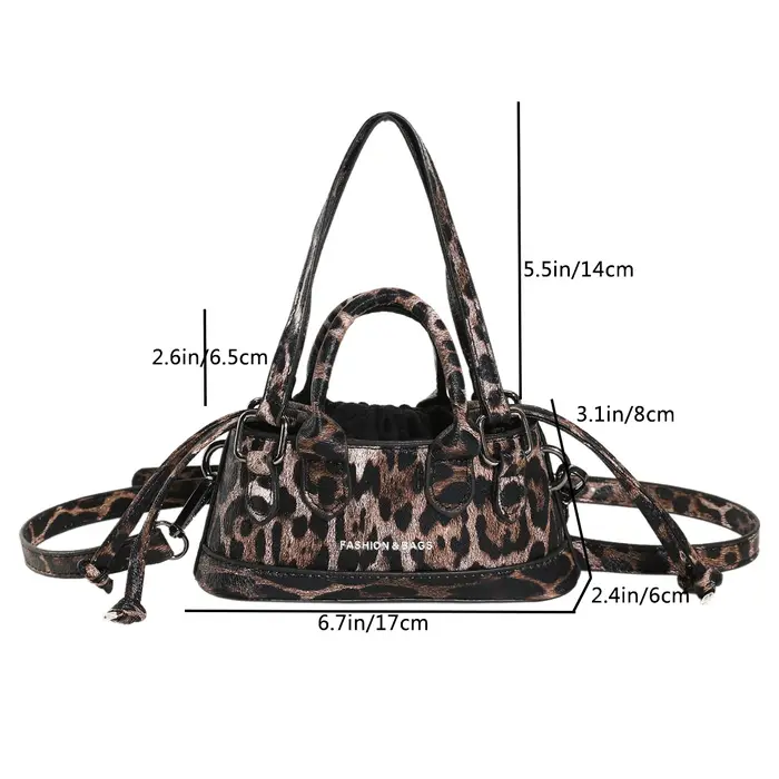 Mini sac à bandoulière marron ingent pour femme