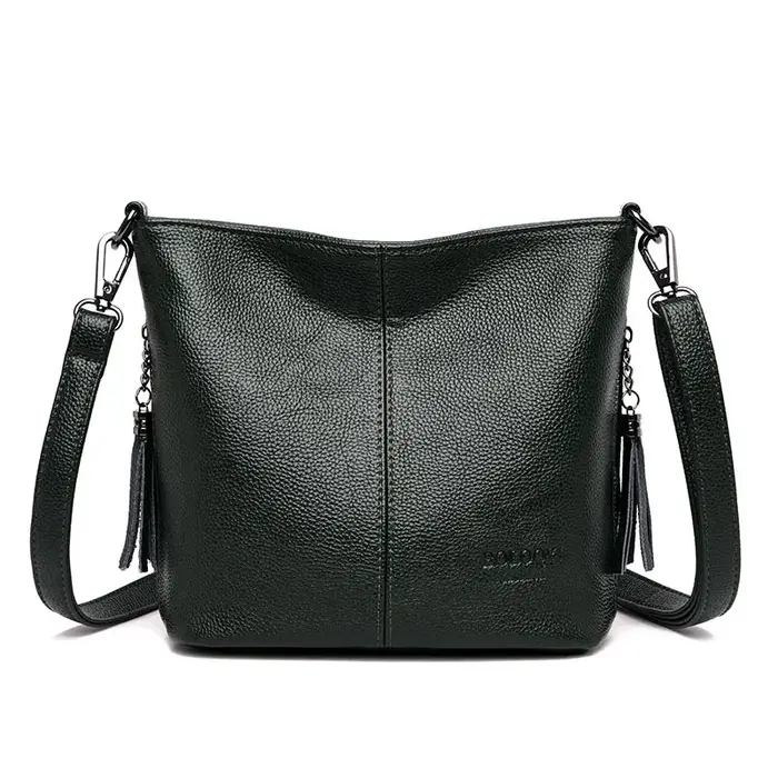 Sacs à bandoulière en cuir souple pour femmes