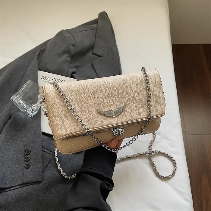 Sac carré de luxe léger pour femme