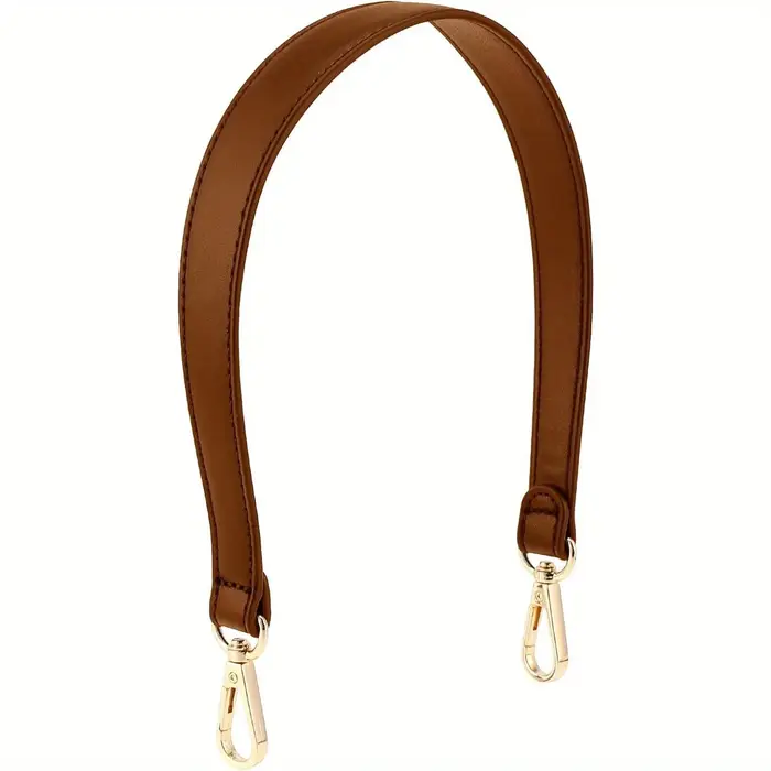 Sangle de sac à bandoulière en cuir noir, poignée de sac à main en cuir de 19 pouces, sangles de rem