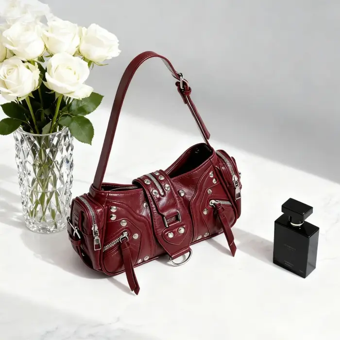 Sac de moto pour femme style baggy Y2K