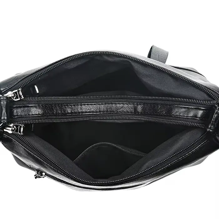 Sac à main asymétrique épaule dénudée en cuir élégant