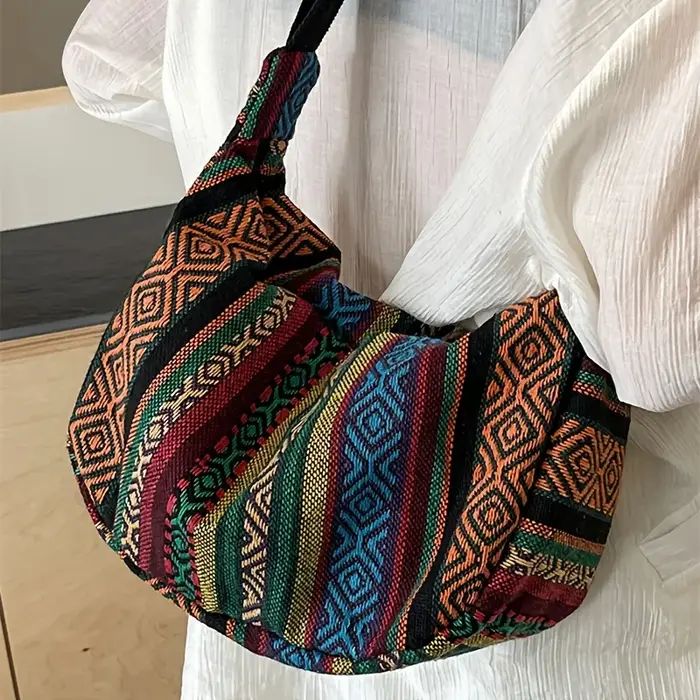 Sac à bandoulière de style tribal