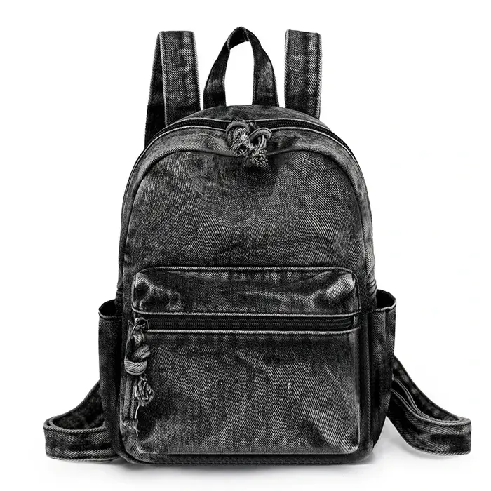 Mignon à la mode décontracté polyvalent 2025 sacs d'école de haute qualité nouveau Denim fermeture é
