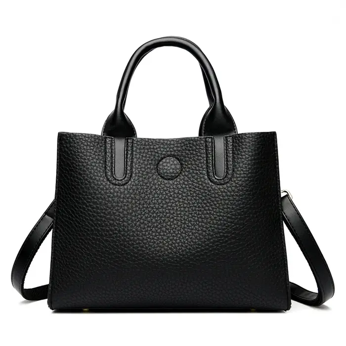 Sac à Main de Luxe en Cuir de Grande Capacité pour Femme, Fourre-Tout Vintage de Bonne Qualité, Marq