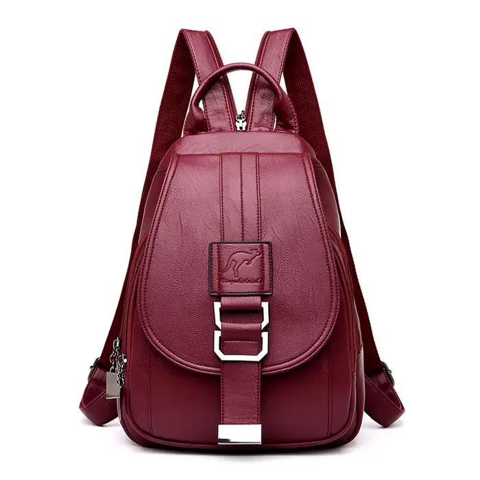 6 couleurs femmes sacs à dos femmes sacs à dos en cuir femme école sac à dos femmes sacs à bandouliè