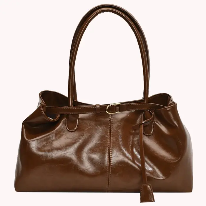 Sac fourre-tout en cuir PU, sac à bandoulière ample, sac à poignée supérieure tendance, grand sac cartable pour femmes, travail, Shopping, voyage