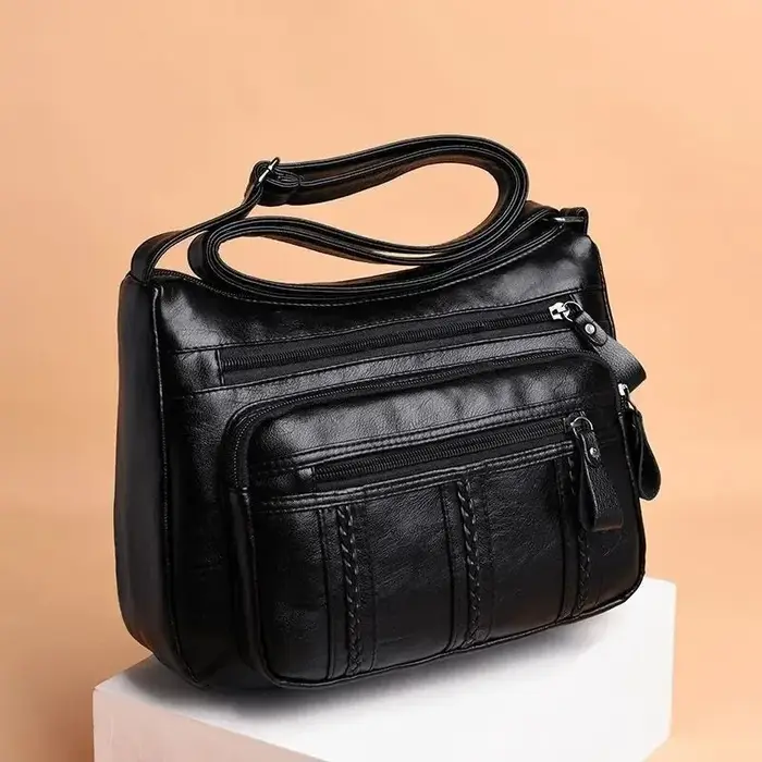 2025 nouveau sac pour femmes d'âge moyen de grande capacité multicouche léger sac pour mère sac à bandoulière sac pour