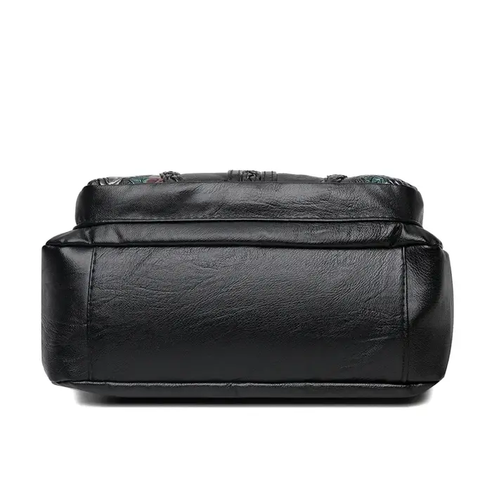 Sac à bandoulière en peau de mouton pour femmes