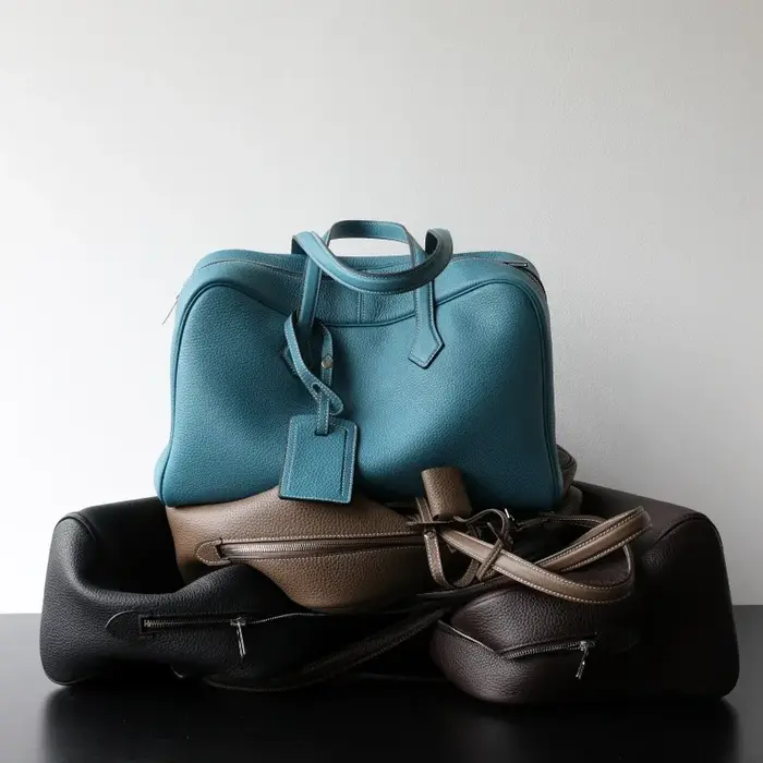 Sac à bandoulière de luxe en cuir véritable pour femmes
