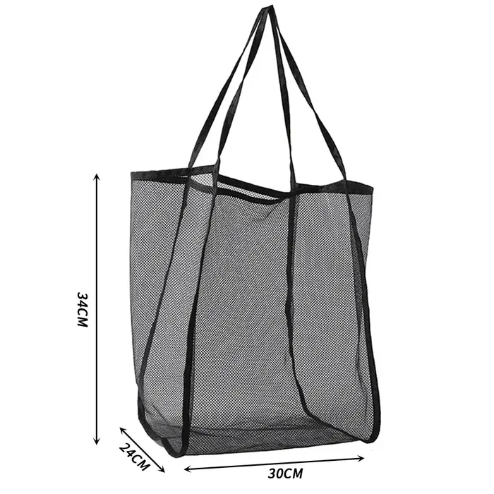 Sac de plage en filet simple grande capacité