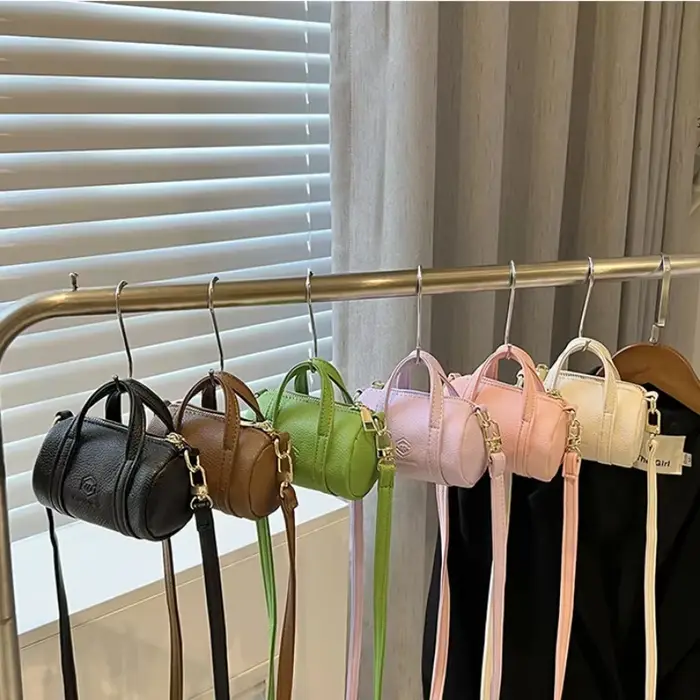 Mini sacs en cuir PU souple pour femmes