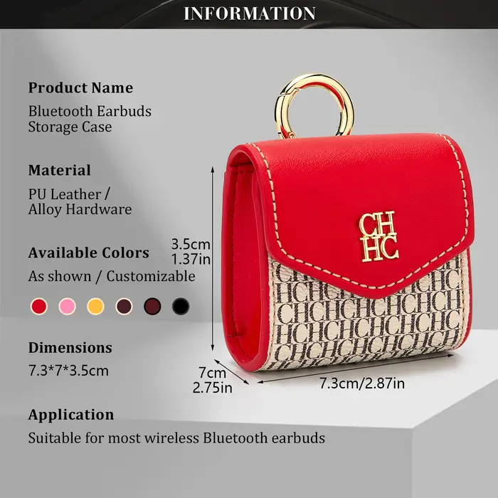 Accessoires de sac de marque CH : Mini sac pour écouteurs
