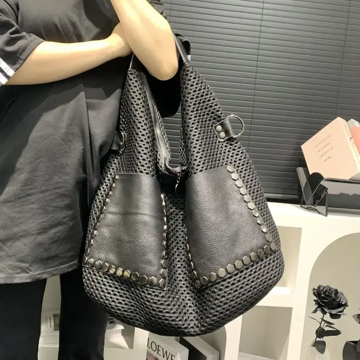 Sac à main rétro en maille