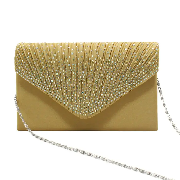 Pochette en ruban de diamant pour femmes