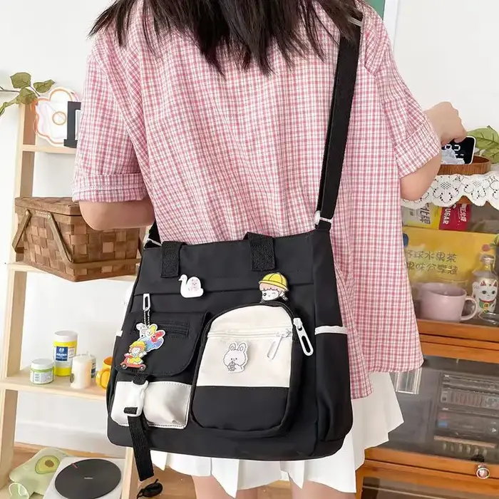 Sacs à main en toile imperméable en Nylon pour femmes
