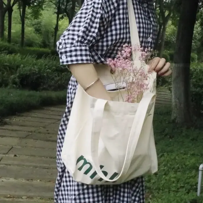 Sac fourre-tout en toile pour femmes
