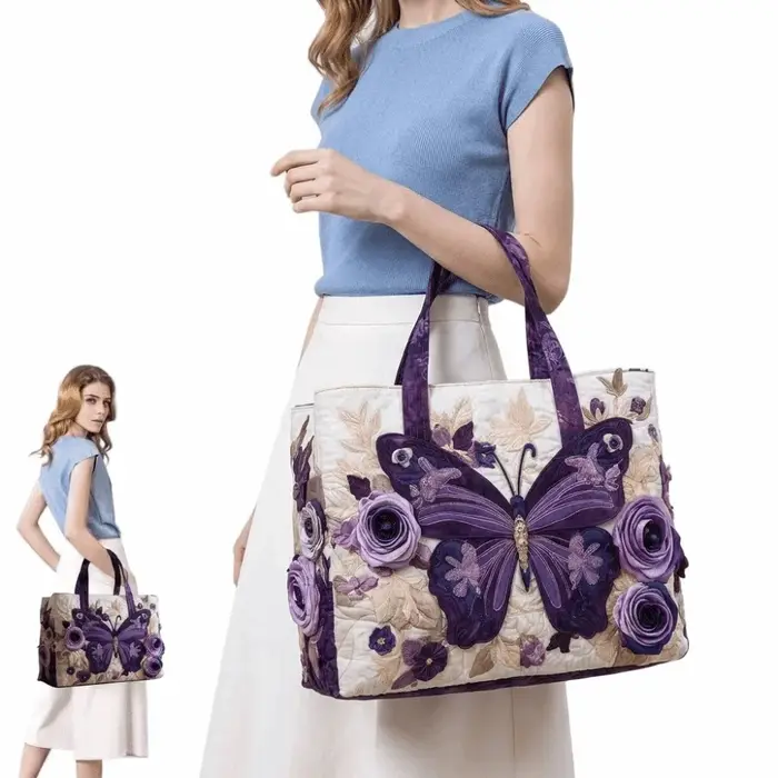 Sac fourre-tout matelassé pour femmes