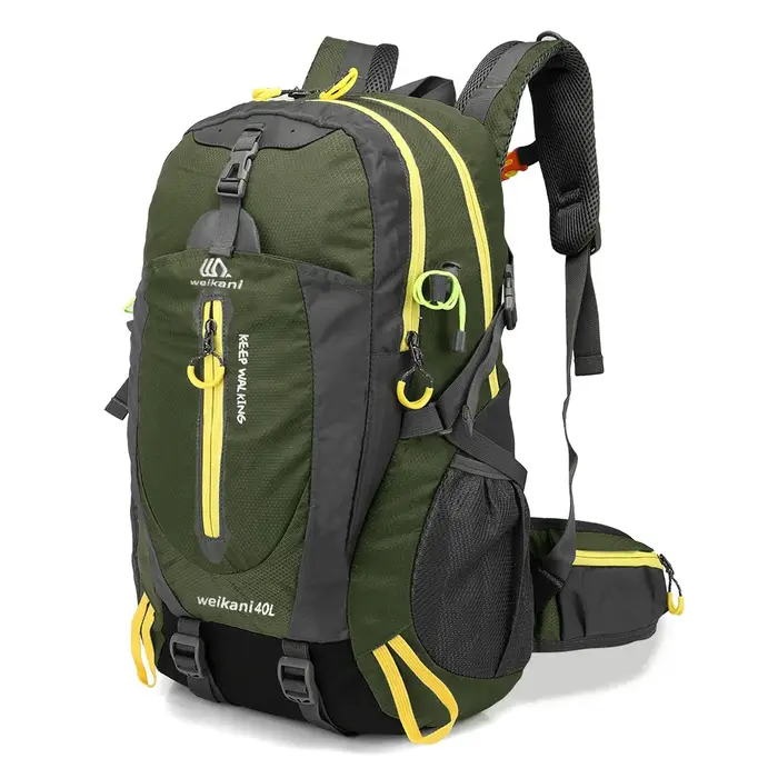 Sac à dos Camp randonnée ordinateur portable sac à dos Trekking escalade sacs à dos pour hommes femmes 40L résistant à l'eau voyage