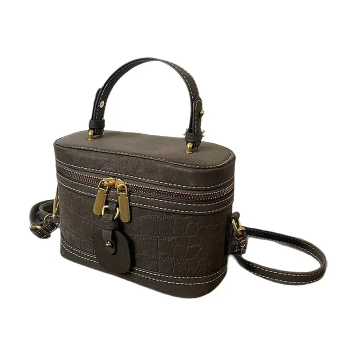 Sac à main polyvalent pour femme à motif pierre