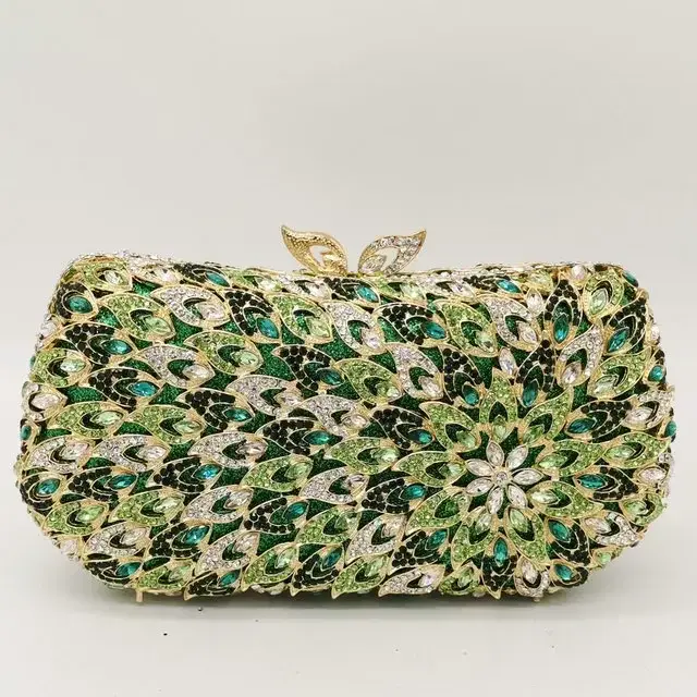 Boutique De FGG femmes élégantes soirée Minaudiere sacs De mariage mariée cristal pochette sacs à ma