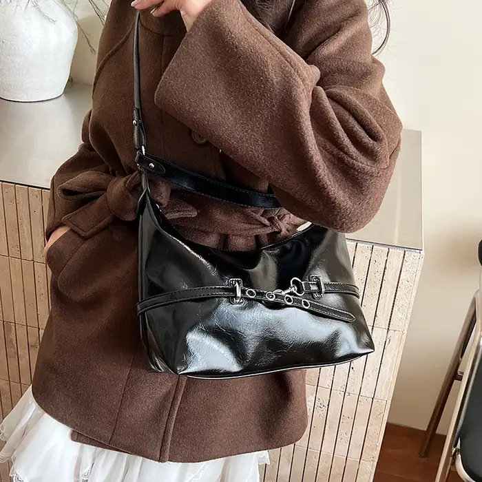 Sacs à bandoulière seau de styliste pour femmes
