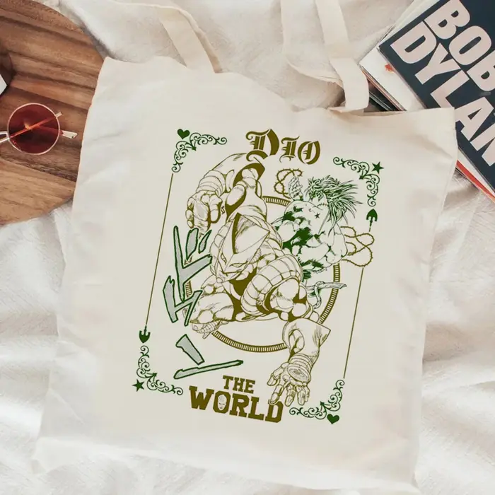 Sac fourre-tout Jojo Bizarre Adventure en toile