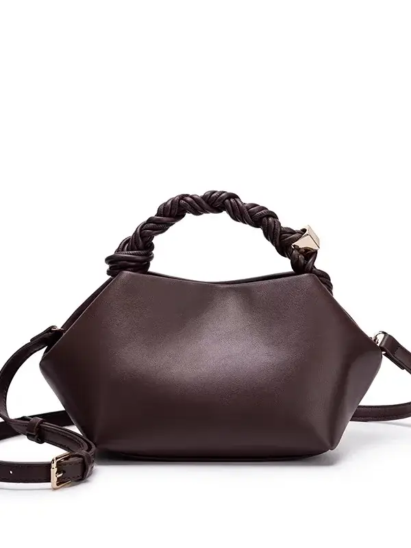 Sac à main hexagonal tissé en forme de nuage