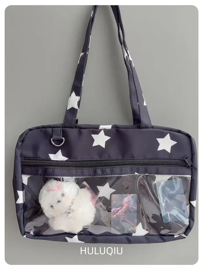Ita Bag 2025 Simpld sac à bandoulière en toile solide affichage de grande capacité sacs à bandoulièr